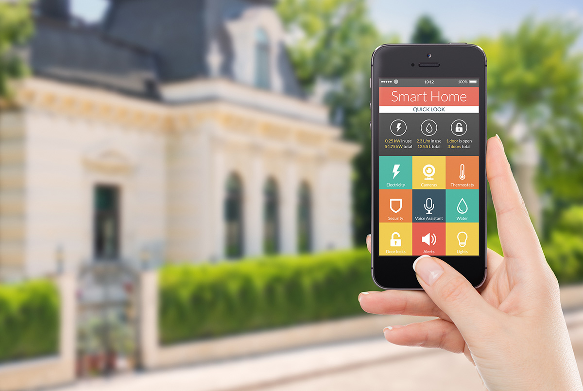 Automatización Residencial: Controle su casa a través de su dispositivo inteligente iPhone, iPad o Android